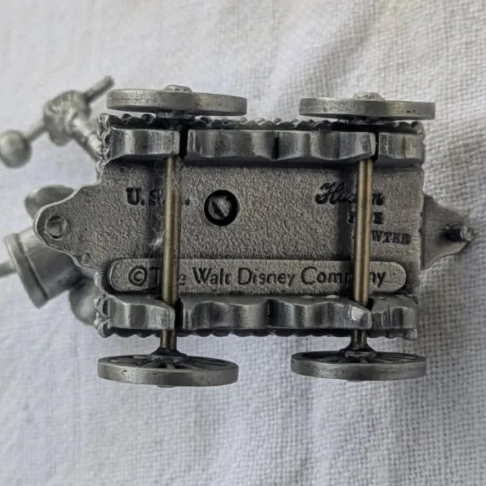 Walt Disney Railroad WDRR Pewter Train Mickey Mouse